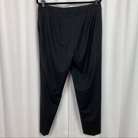 St.John Gray Black Wool Emma Trousers Sz.12 - Picture 10 of 13